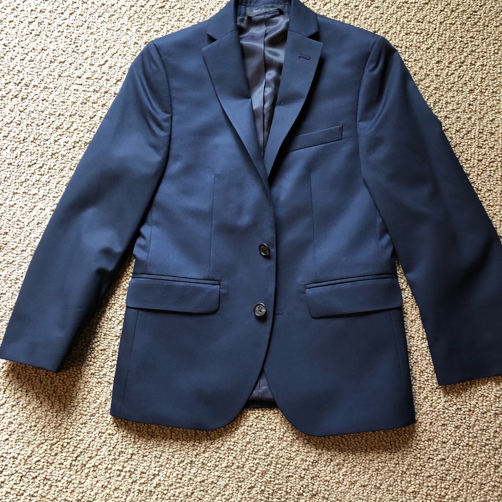 Boys sport coat navy